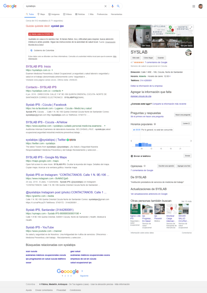 ¿Qué es SERP?
